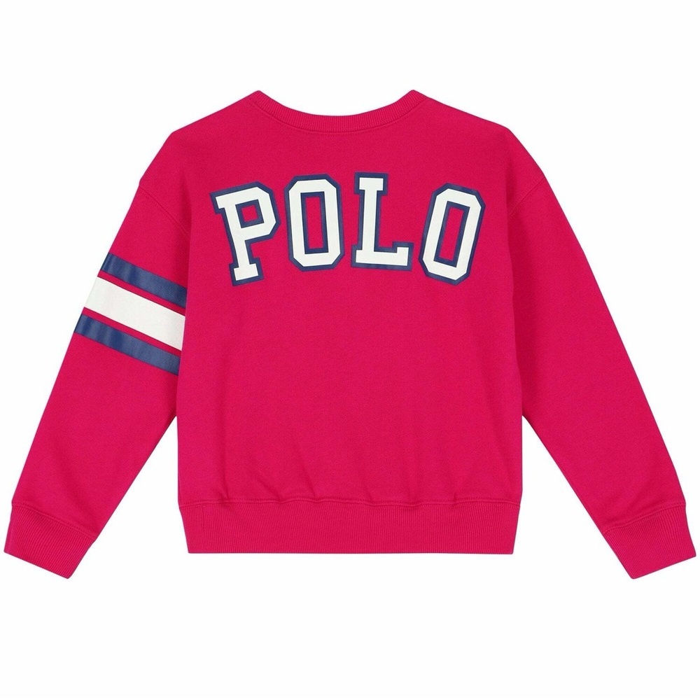 Polo Ralph Lauren Vintage Style  Kids Pink Sweatshirt 4T